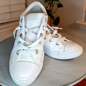 Converse Kids White Sneakers